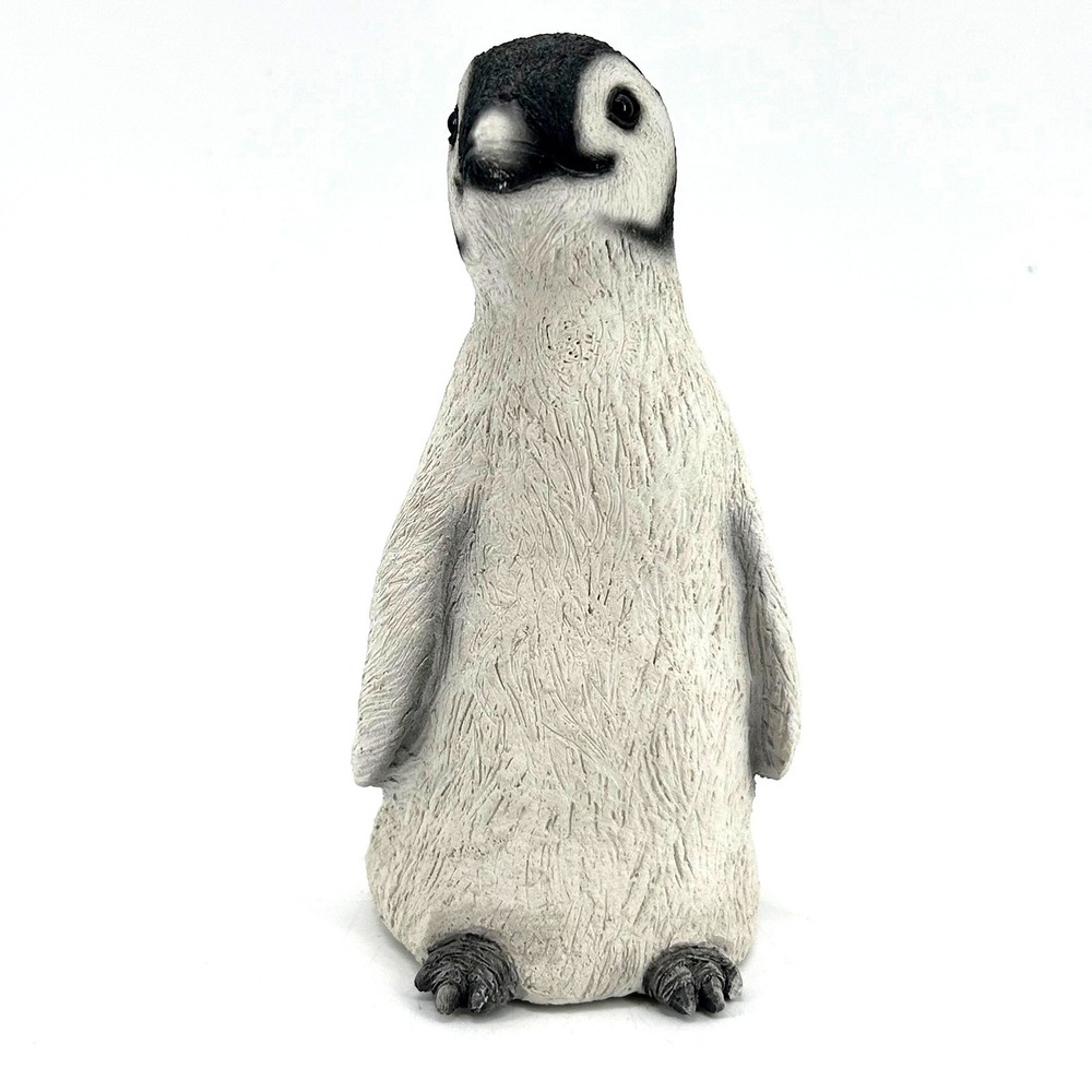Sandicast Emperor Penguin Chick Figurine S Brue 1992 Handpainted Sculpture USA - Picture 2 of 7